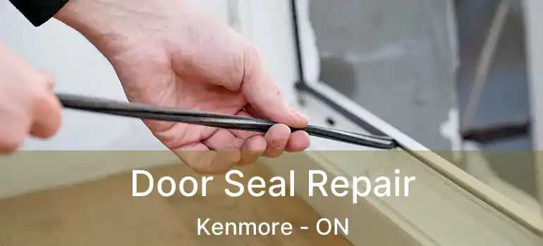  Door Seal Repair Kenmore - ON