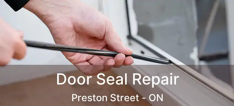  Door Seal Repair Preston Street - ON