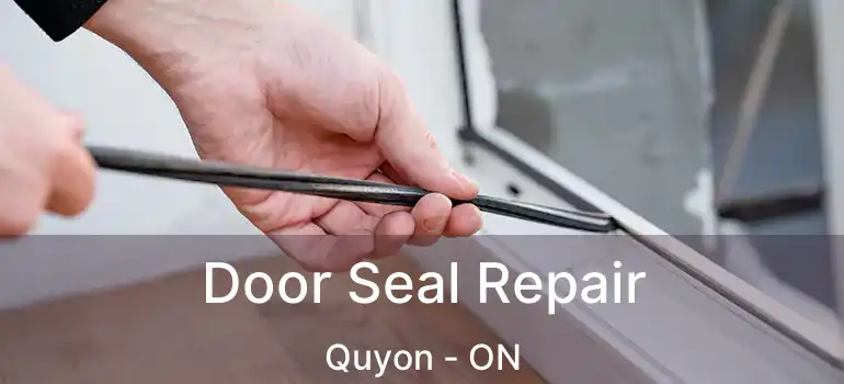  Door Seal Repair Quyon - ON