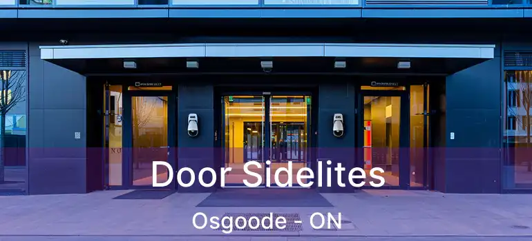  Door Sidelites Osgoode - ON