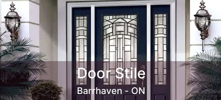  Door Stile Barrhaven - ON