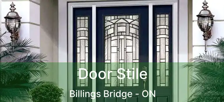  Door Stile Billings Bridge - ON