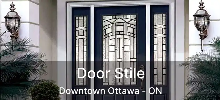  Door Stile Downtown Ottawa - ON