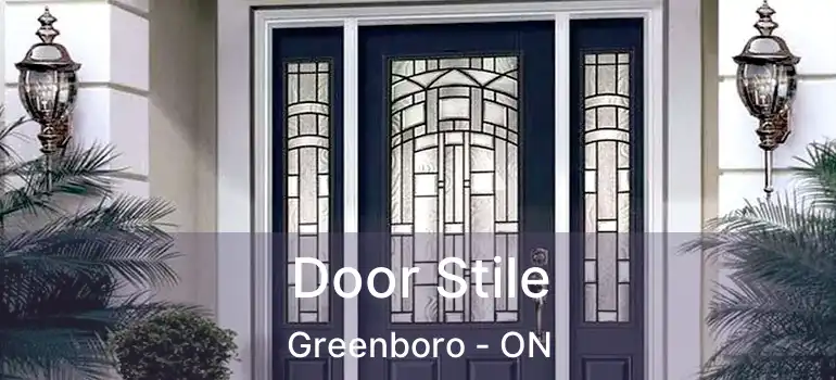  Door Stile Greenboro - ON