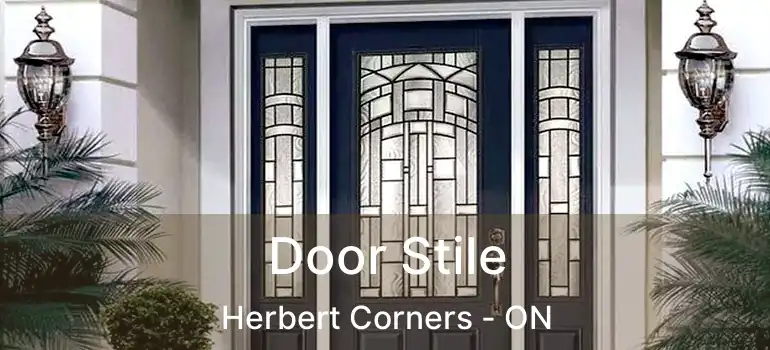  Door Stile Herbert Corners - ON