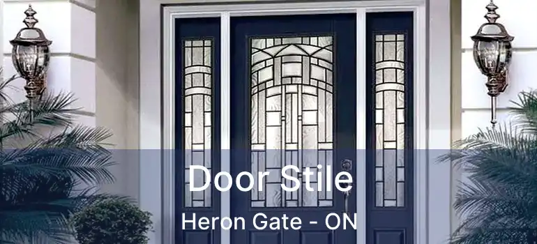  Door Stile Heron Gate - ON