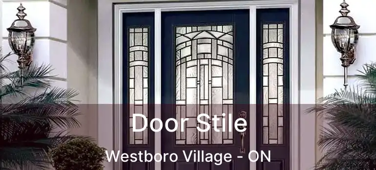  Door Stile Westboro Village - ON