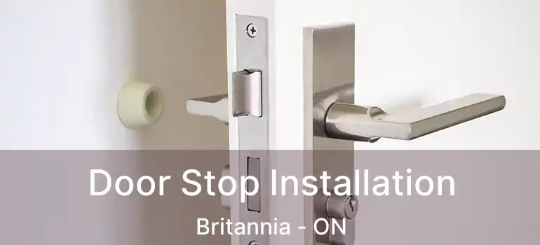  Door Stop Installation Britannia - ON