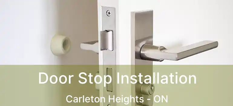  Door Stop Installation Carleton Heights - ON