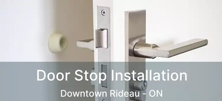  Door Stop Installation Downtown Rideau - ON