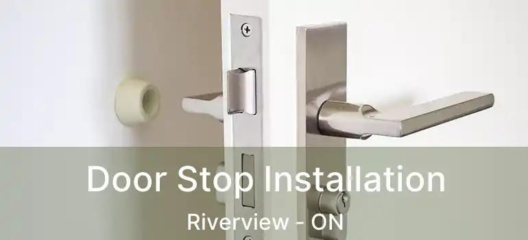  Door Stop Installation Riverview - ON