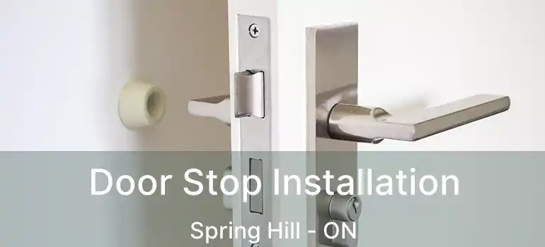  Door Stop Installation Spring Hill - ON