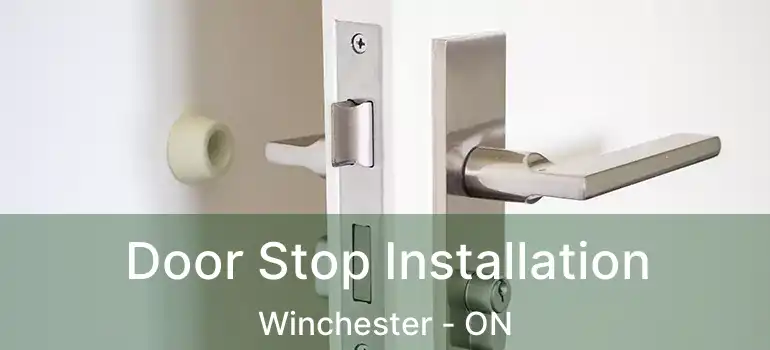  Door Stop Installation Winchester - ON