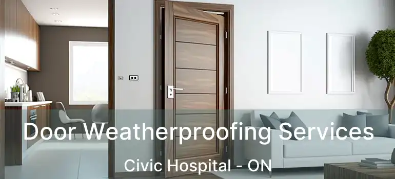  Door Weatherproofing Services Civic Hospital - ON