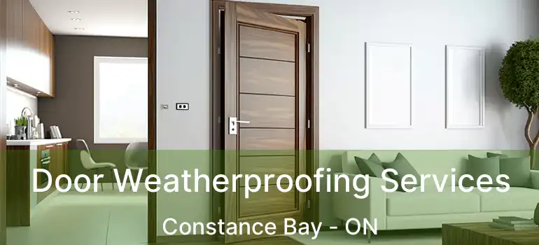  Door Weatherproofing Services Constance Bay - ON