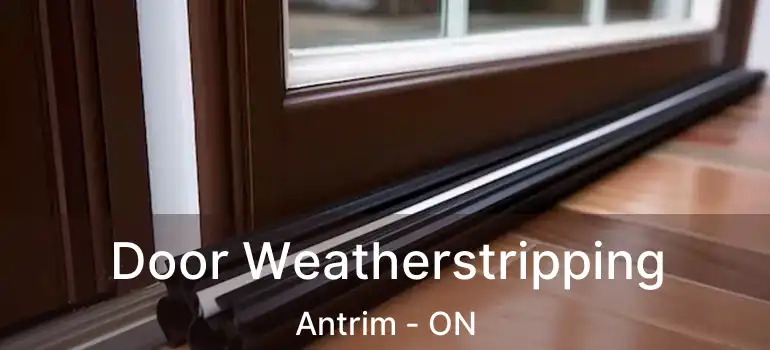  Door Weatherstripping Antrim - ON