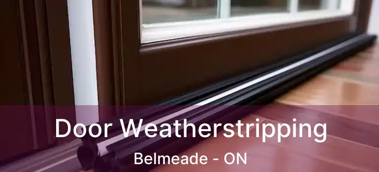  Door Weatherstripping Belmeade - ON