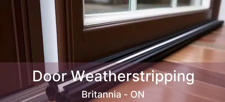  Door Weatherstripping Britannia - ON