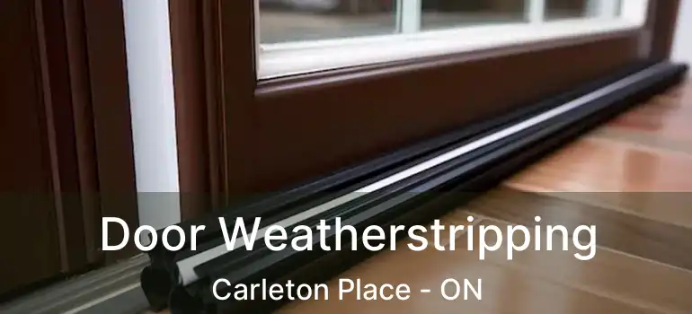  Door Weatherstripping Carleton Place - ON