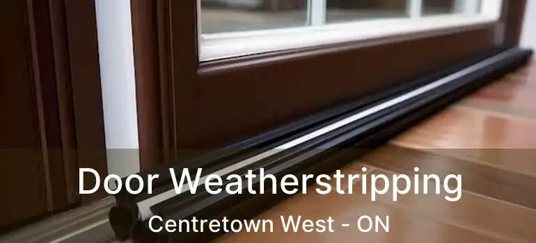  Door Weatherstripping Centretown West - ON