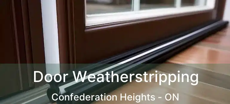  Door Weatherstripping Confederation Heights - ON