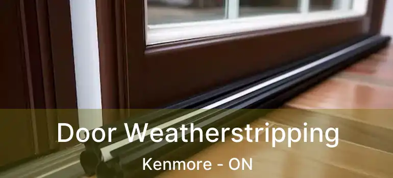  Door Weatherstripping Kenmore - ON