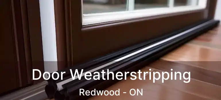  Door Weatherstripping Redwood - ON