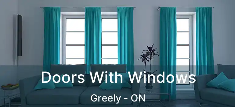  Doors With Windows Greely - ON