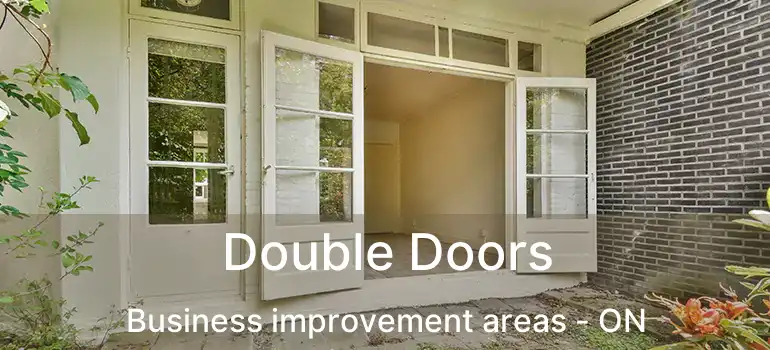  Double Doors Business improvement areas - ON