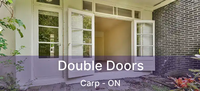  Double Doors Carp - ON