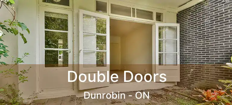  Double Doors Dunrobin - ON