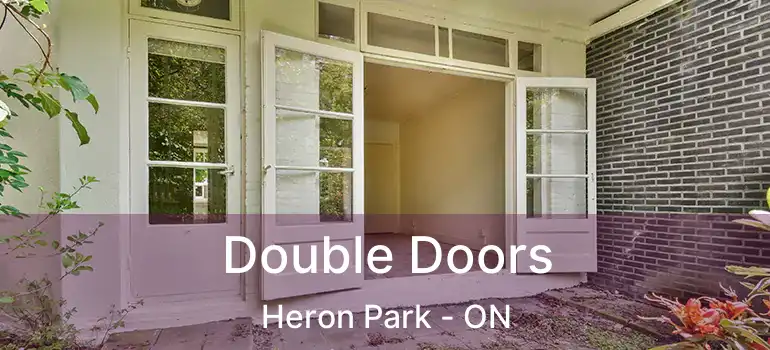  Double Doors Heron Park - ON