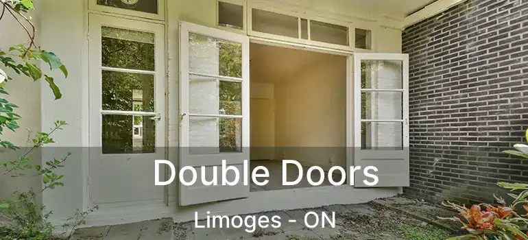  Double Doors Limoges - ON