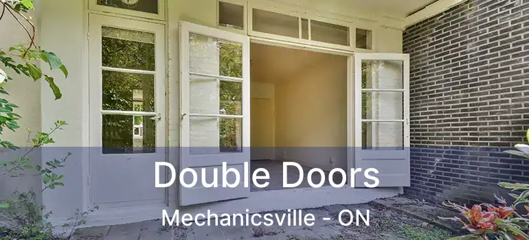  Double Doors Mechanicsville - ON