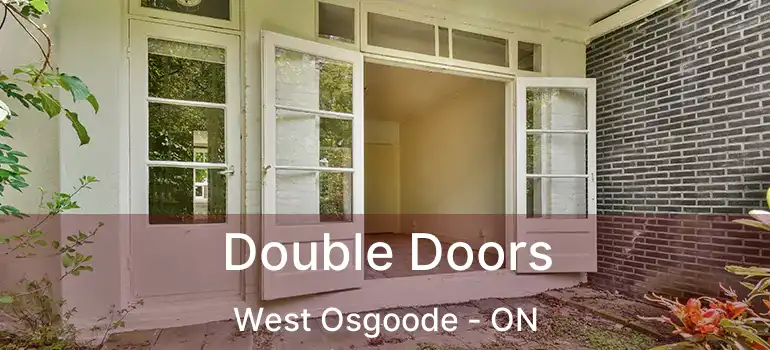  Double Doors West Osgoode - ON