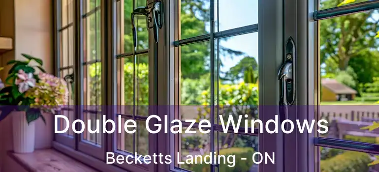  Double Glaze Windows Becketts Landing - ON