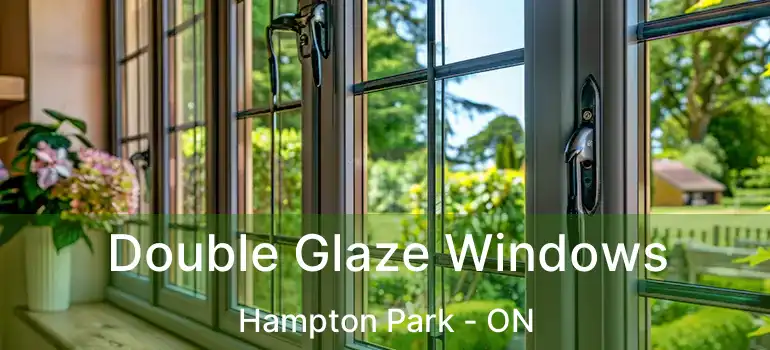  Double Glaze Windows Hampton Park - ON