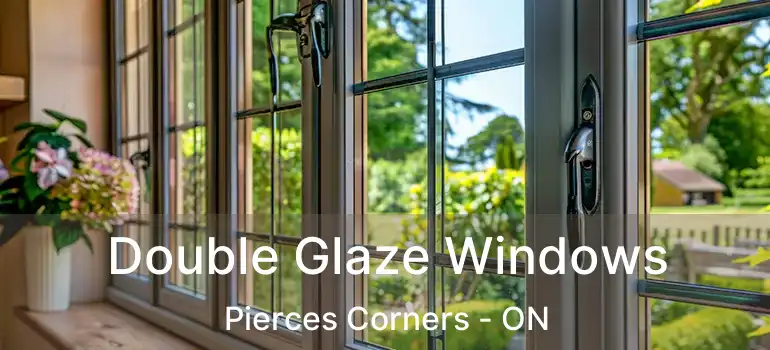  Double Glaze Windows Pierces Corners - ON