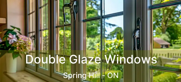  Double Glaze Windows Spring Hill - ON