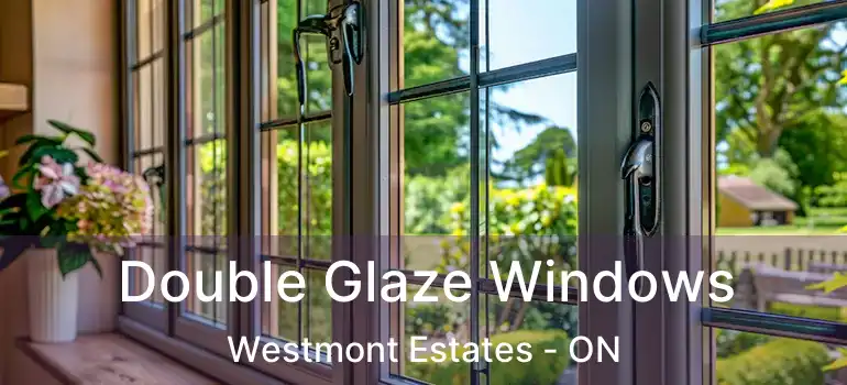  Double Glaze Windows Westmont Estates - ON