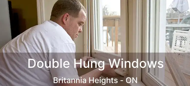  Double Hung Windows Britannia Heights - ON