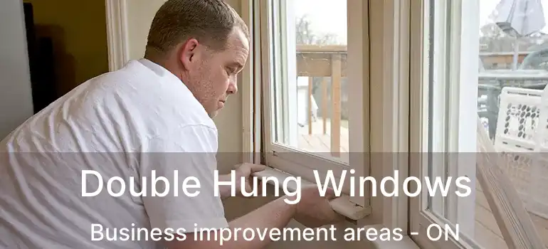  Double Hung Windows Business improvement areas - ON