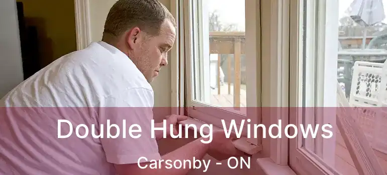  Double Hung Windows Carsonby - ON