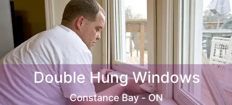  Double Hung Windows Constance Bay - ON