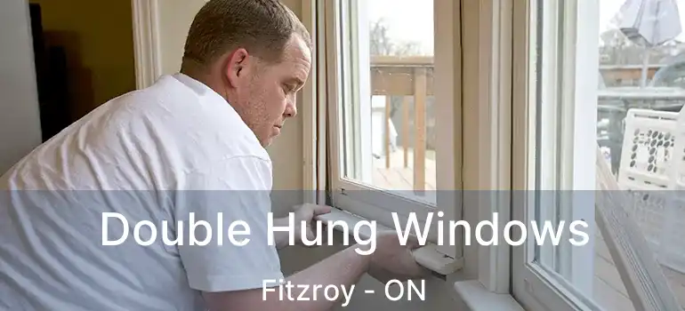  Double Hung Windows Fitzroy - ON