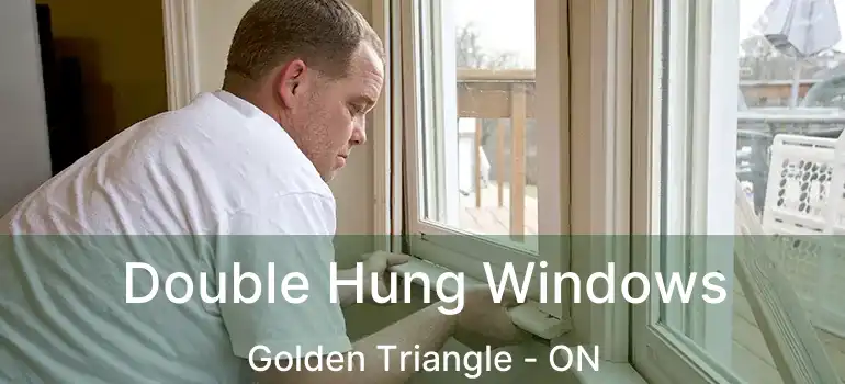  Double Hung Windows Golden Triangle - ON