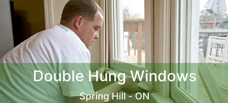  Double Hung Windows Spring Hill - ON