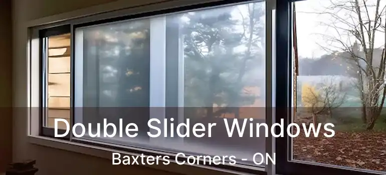  Double Slider Windows Baxters Corners - ON