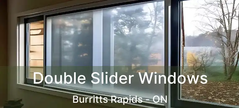  Double Slider Windows Burritts Rapids - ON