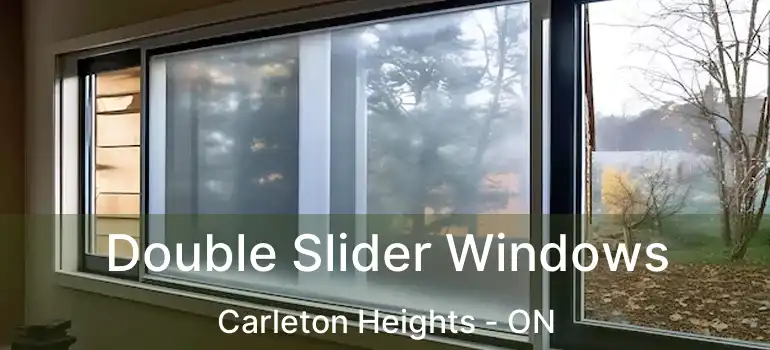  Double Slider Windows Carleton Heights - ON